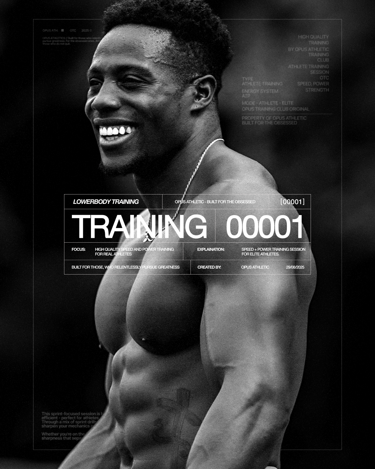 Athlete Power-Based Lowerbody Training Session