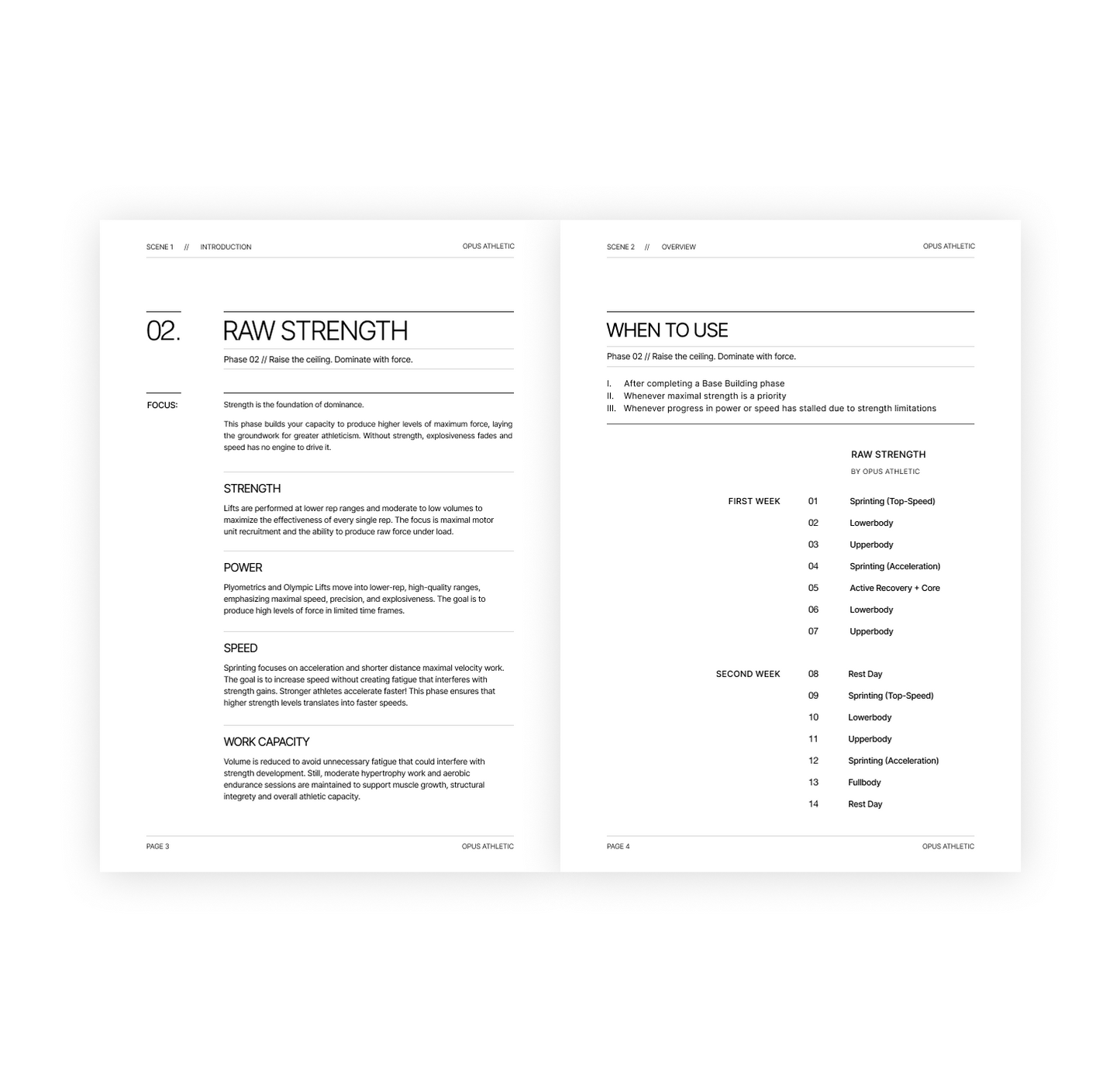 True Athlete – Phase 2: Raw Strength