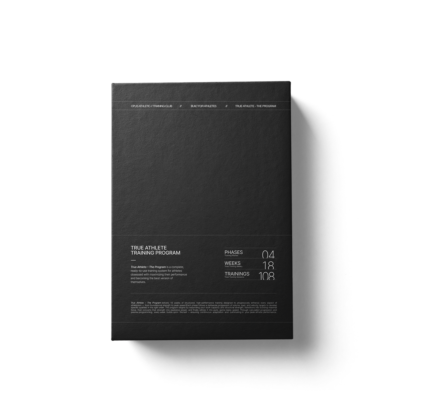 True Athlete - The Program