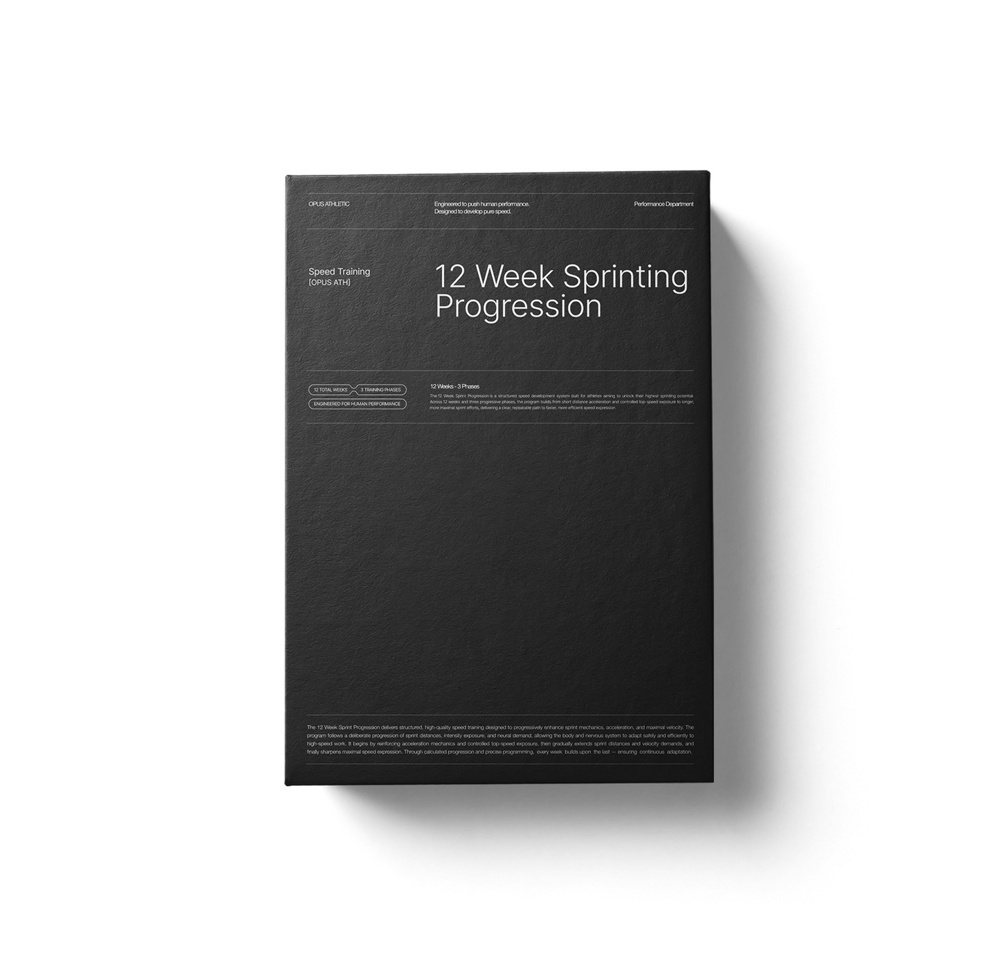 12 Week Sprinting Progression (Sample Workouts)