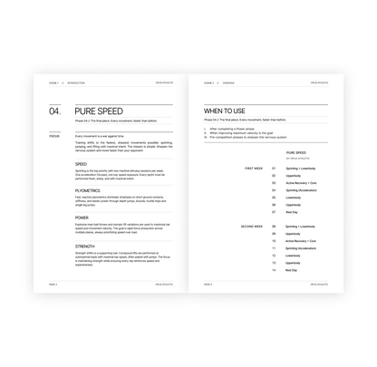 True Athlete – Phase 4: Pure Speed