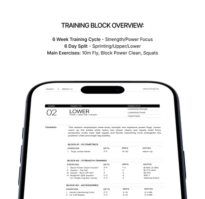 Pure Force - 6 Week Training Block