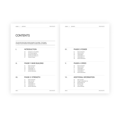 True Athlete - The Program (Free Sample Week)