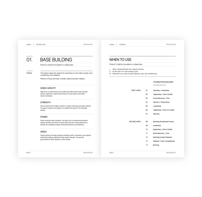 True Athlete – Phase 1: Base Building