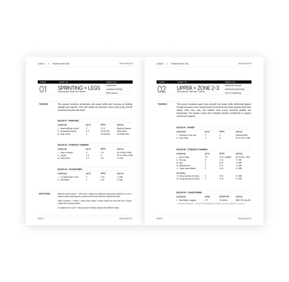 True Athlete – Phase 1: Base Building
