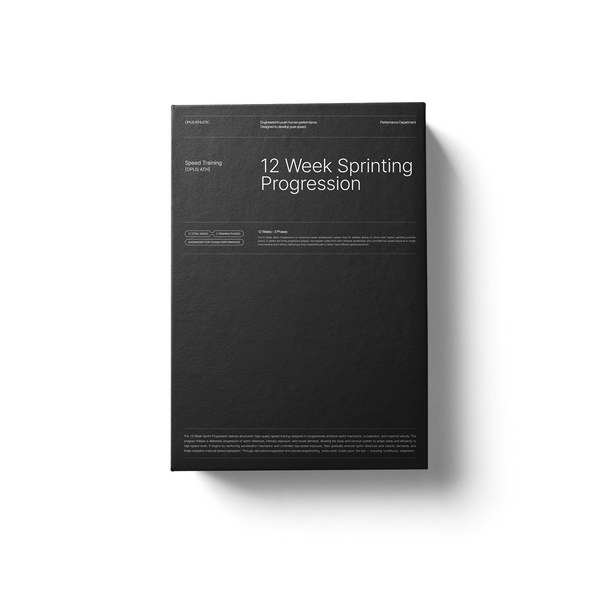 Sprinting: 12 Week Progression