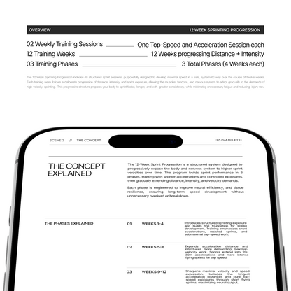 Sprinting: 12 Week Progression