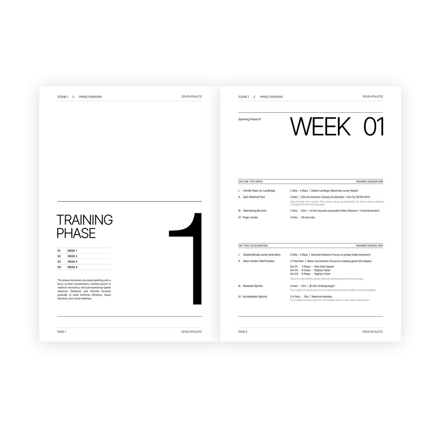 12 Week Sprinting Progression (Sample Workouts)