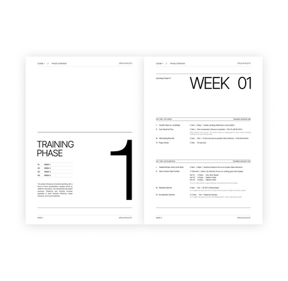 12 Week Sprinting Progression (Sample Workouts)